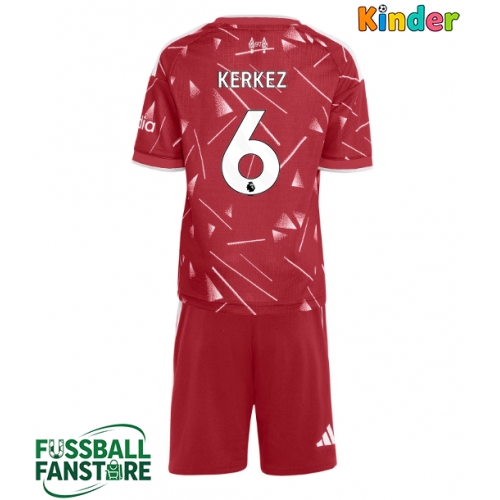 Liverpool Milos Kerkez #6 Replik Heimtrikot Kinder 2026-27 Kurzarm (+ Kurze Hosen)